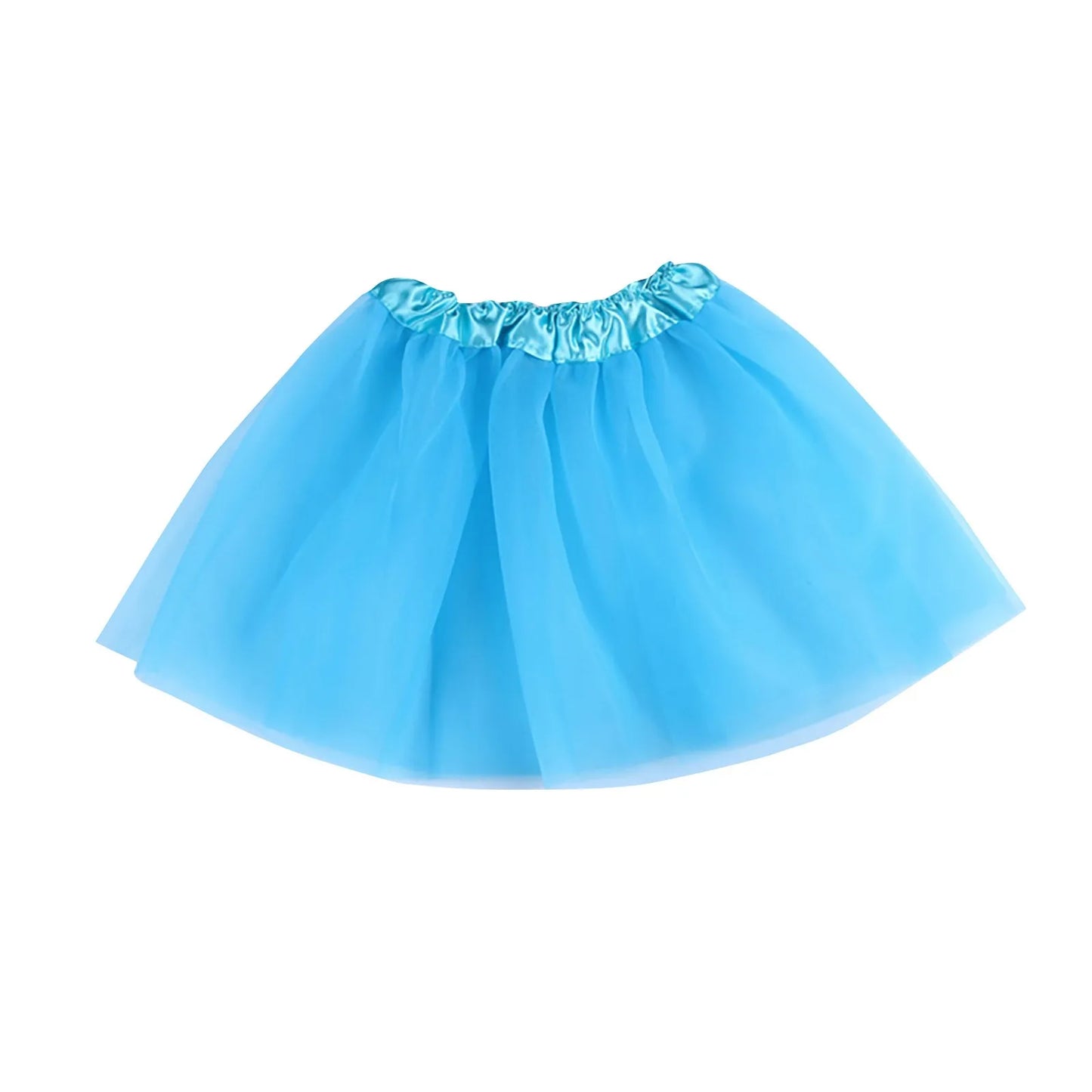 Baby Girls Tutu Skirts Kids Elastic Waist Pettiskirt Girl Princess Tulle Skirt Mini Skirts Children Clothing
