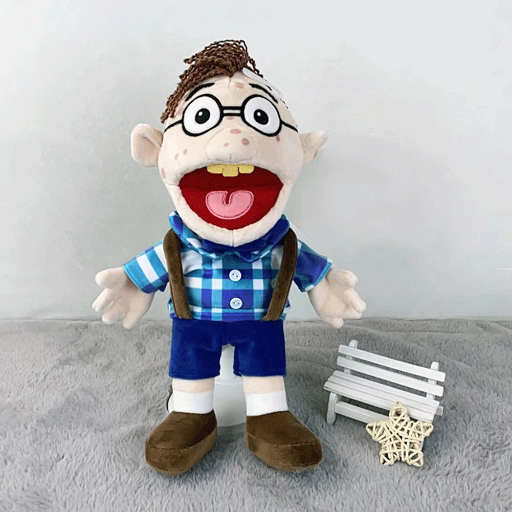 Boy Jeffy Cody Junior Joseph Hand Puppet Parent-child Game Doll Stuffed Toy Finger Muppet Plushie Toy Birthday Gifts For Kids