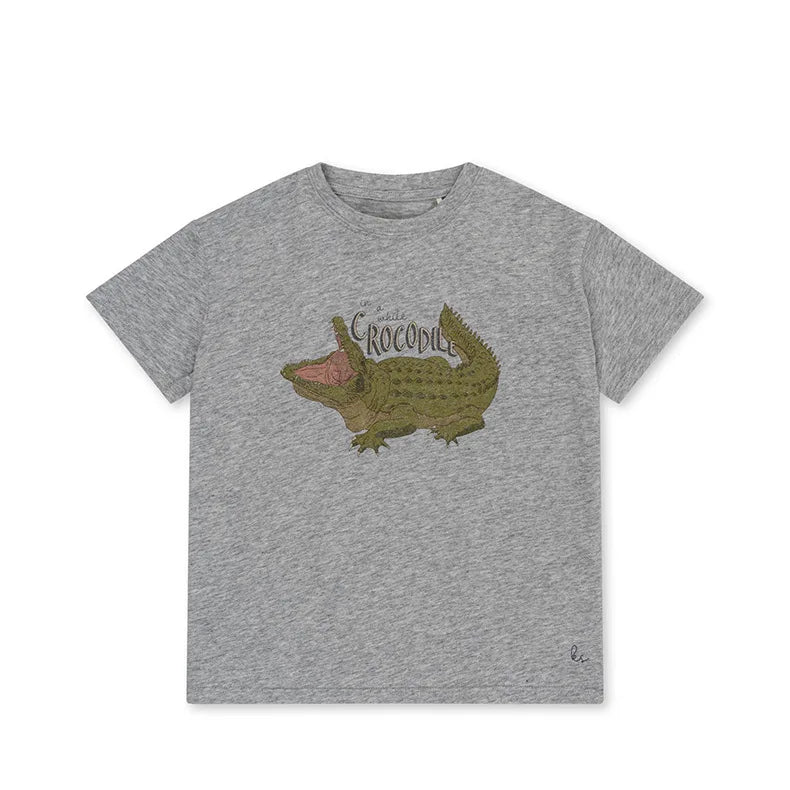 2025 Summer KS Children's Clothing Baby Girls Cartoon Swan Short Sleeve T Shirts Suits Boys Gorilla Bottom T-shirt Kids Home Set