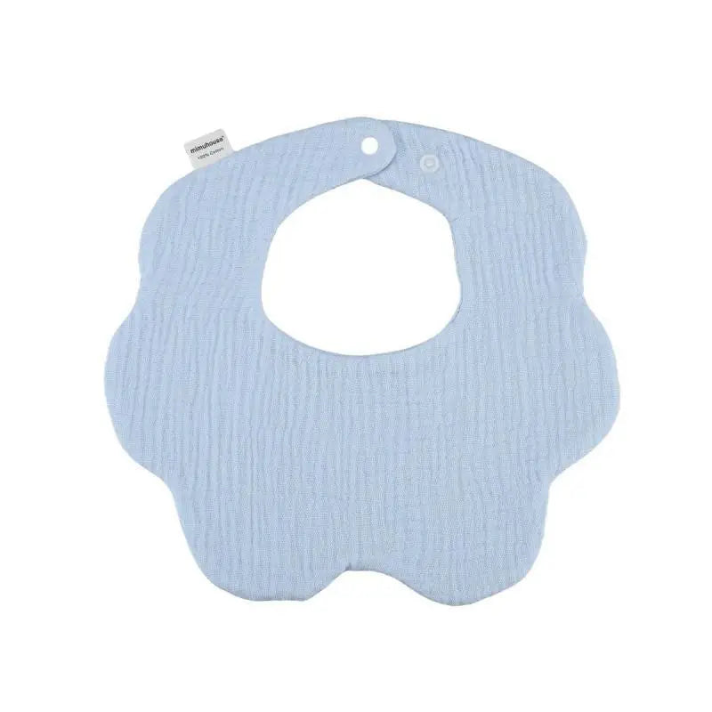 Personalized Custom name Embroidered Newborn letter Nursery Baby bib burp cloth Flower shape Gifts for Boy Girl