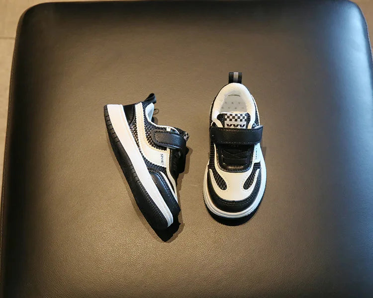 Children Spring and Autumn Sport Shoes Fashion Breathable Kids Boys Net Shoes Girls Anti-Slippery Sneakers Baby Toddler Shoes