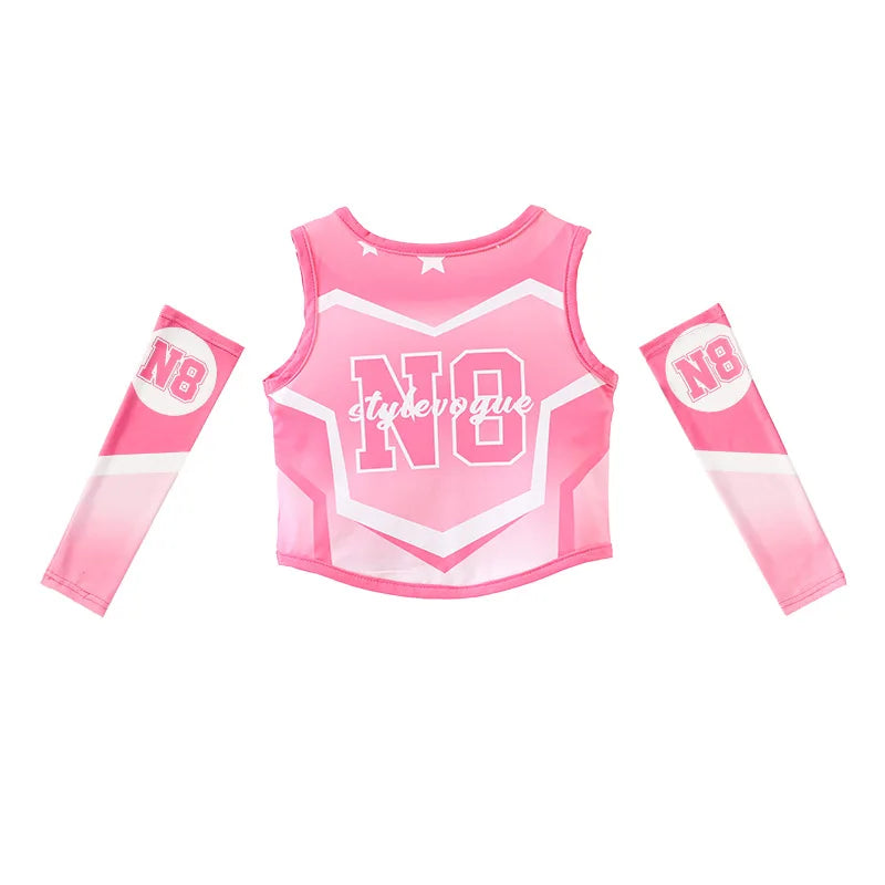 Chidren hip hop clothing girls dance suits jazz dance costumes hip hop girl set plus size girl hip hop pants