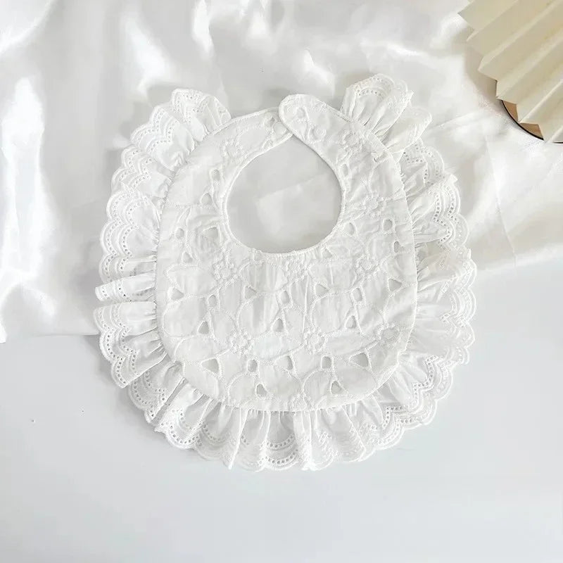 INS-style Cotton Bib for Babies U-shaped Waterproof Drool Cloth Spit-up Cloth Baby Accessories Child Care Drool Towel Baby Stuff