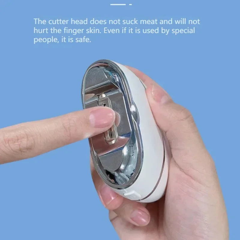 Electric Nail Clipper Electric Nail Clipper Multifunction Efficient Safety Low Noise Automatic Nail Clipper for Home Travel