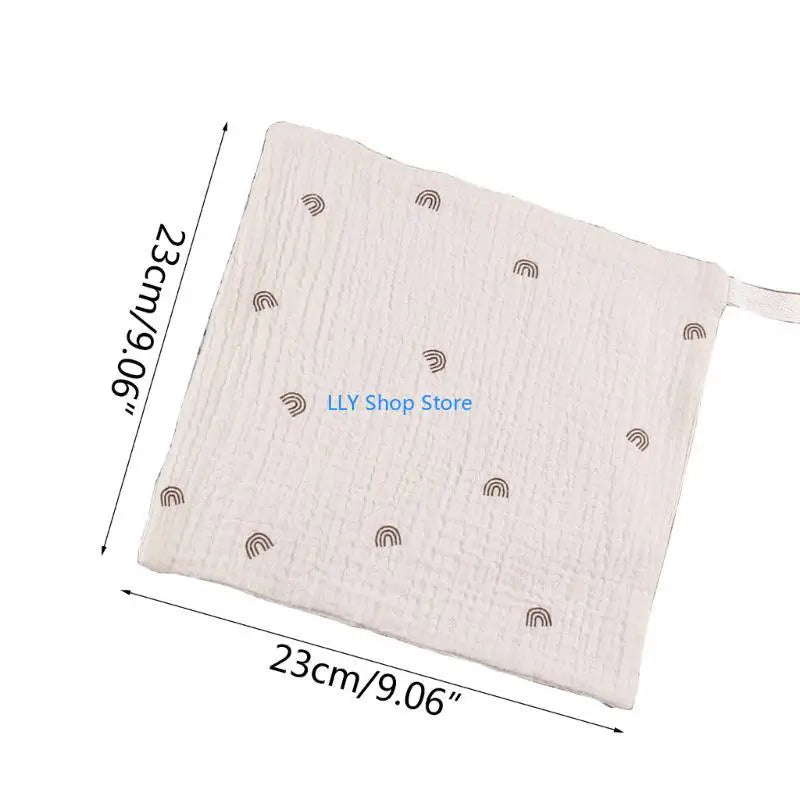 T8UD 10Pcs Baby Towel Set High Absorb Handkerchief Newborn Bath Towel Burp Cloth
