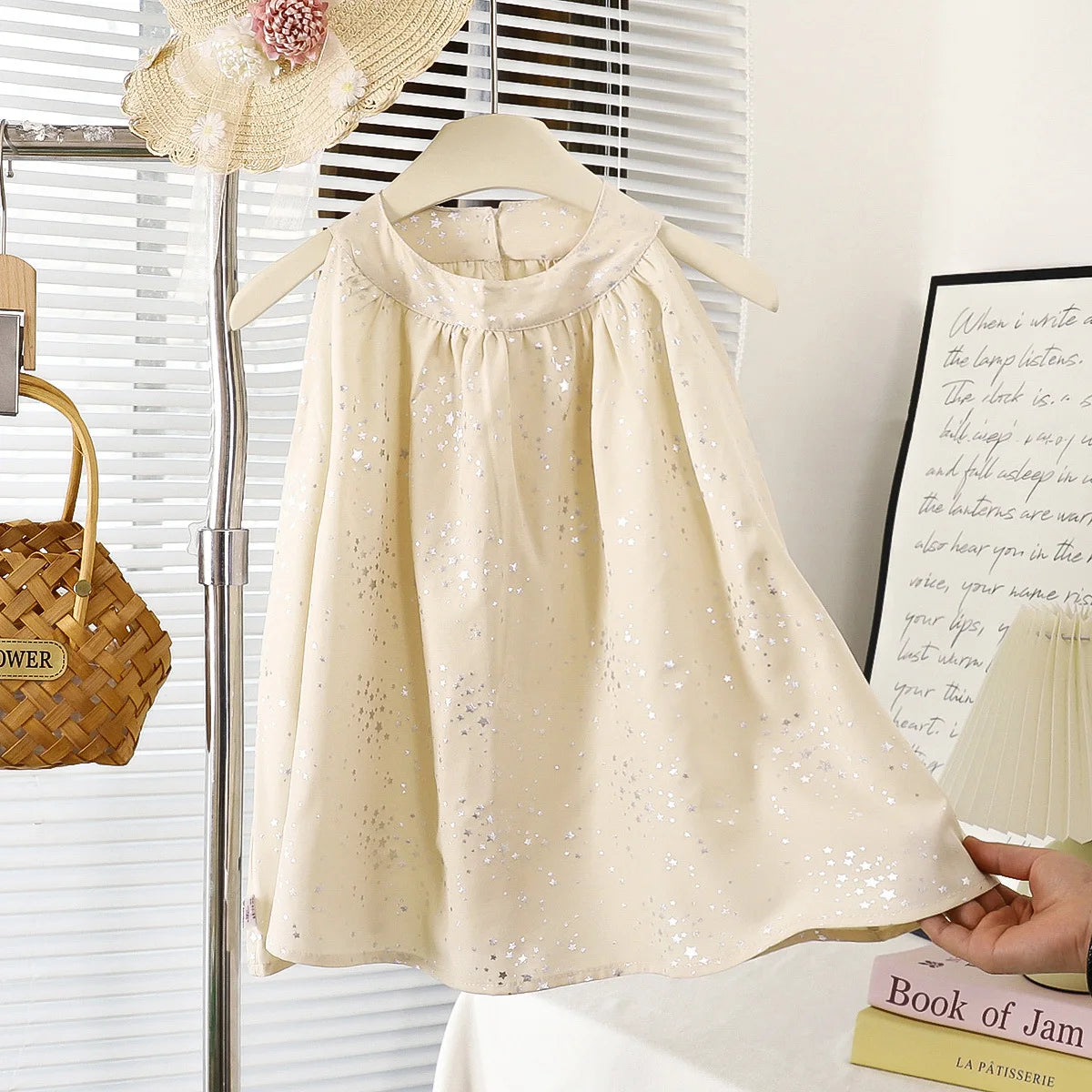 Girls Summer Dress New Arrival Floral Princess Dress with Sleeves Lightweight Breathable Outfit for Toddlers Young Children