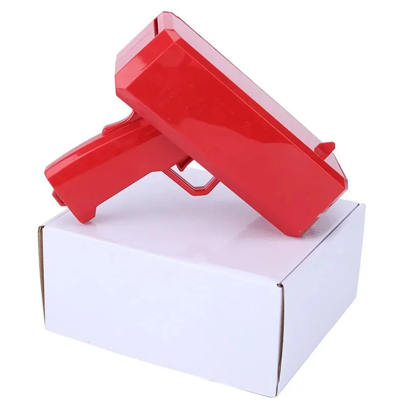 Shoot Money Gun Toy Party Banknote Shoot Pistol Paper Money Shooter Throwing Machine Funny Game Fashion Gift Party Supply Toys