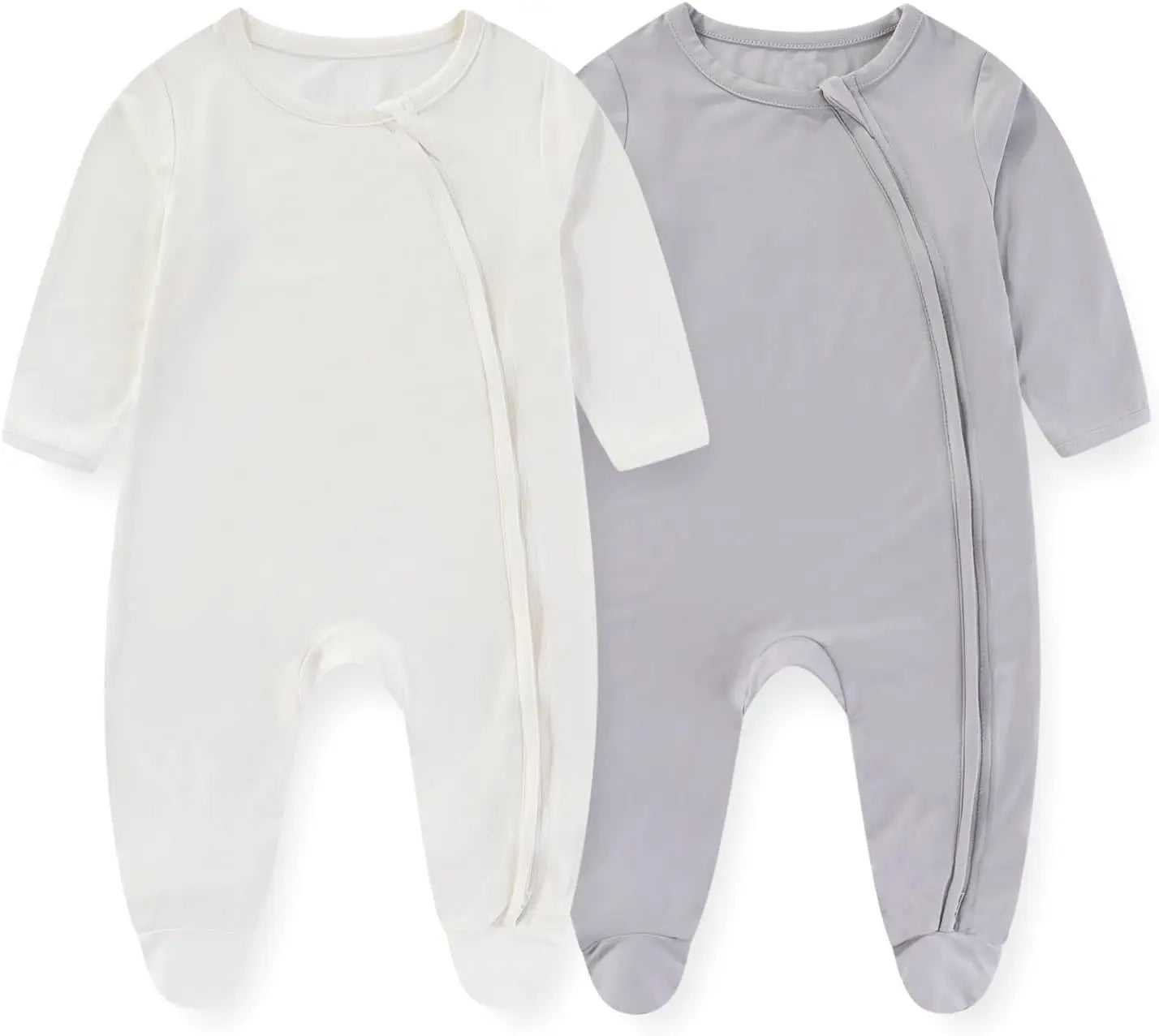 Unisex Rayon Bamboo Solid Color Fashion Boys Shoes Bodysuit Baby Clothes Comfortable Newborn Wear