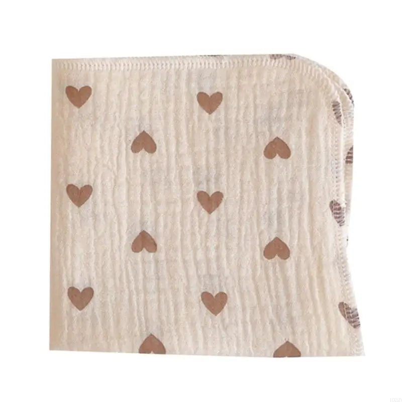 Newborn Burp Cloths Breathable 4-Layer Muslin Square Rags- Baby Washcloths Towel