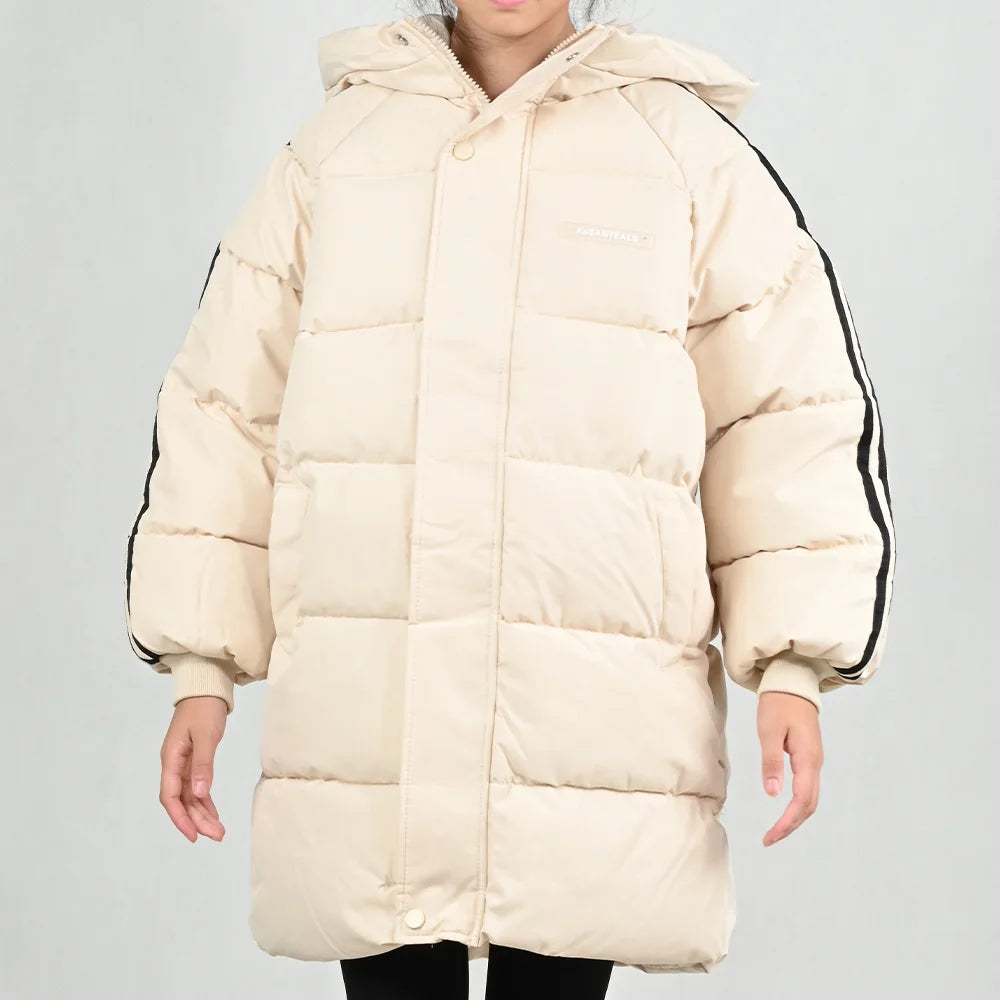 New Winter are Thickened Winter Girls Jacket and Coat Parka Boys Jacket The Medium Length Children's cotton padded clothes for