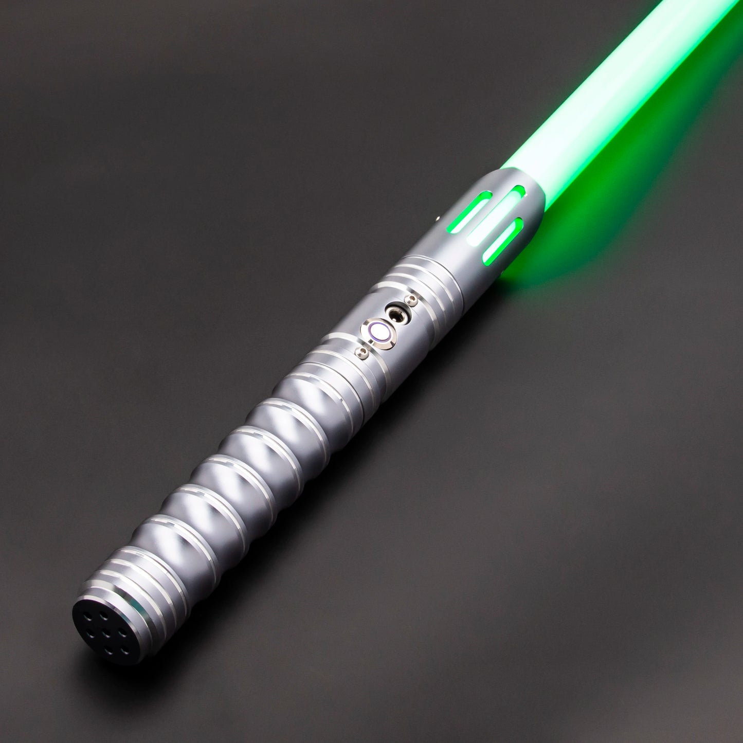 TXQSABER RGB Lightssaber Metal Hilt 12 Color Changing and Sounfonts FOC Lock Up Light Saber Cosplay Toys Blaster Laser Swords
