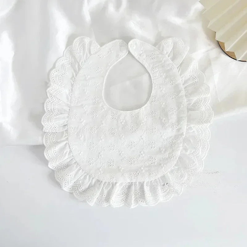 INS-style Cotton Bib for Babies U-shaped Waterproof Drool Cloth Spit-up Cloth Baby Accessories Child Care Drool Towel Baby Stuff