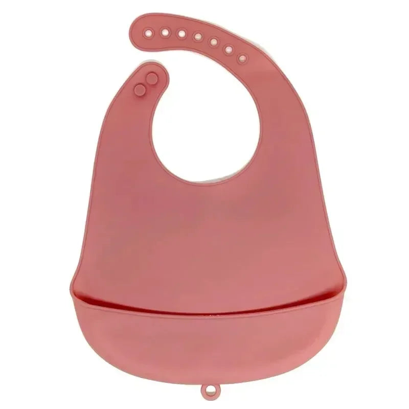 Silicone Baby Eating Bibs Easy to Clean Baby Bibs Drooling Towel Waterproof Children Silicone Bibs