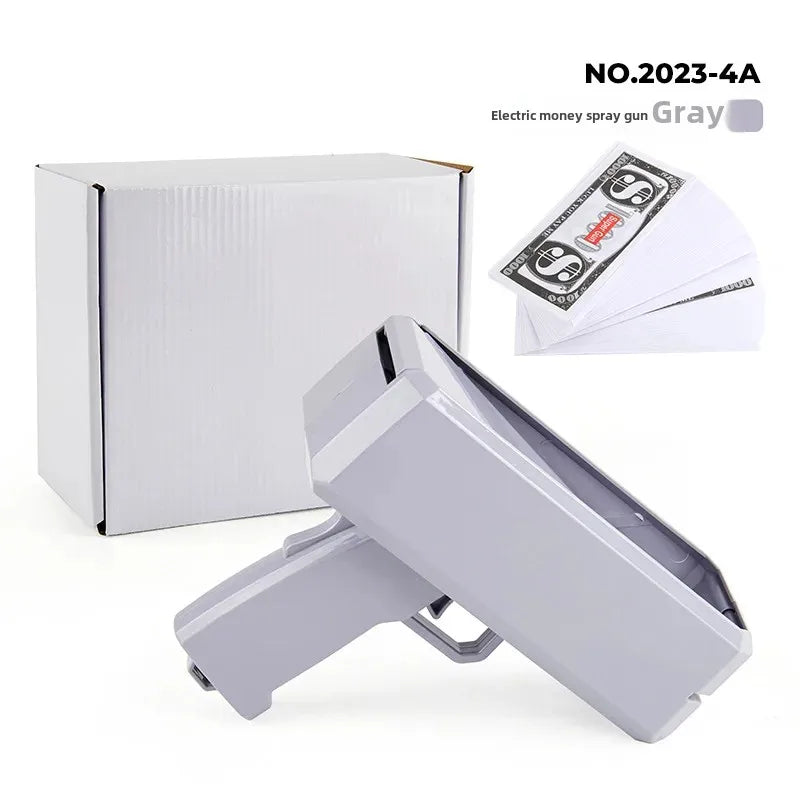 Novel Money Spray Gun Toy For Parties Weddings Gold Dollar Bill Shooter Fun Interactive Game Showers Of Cash