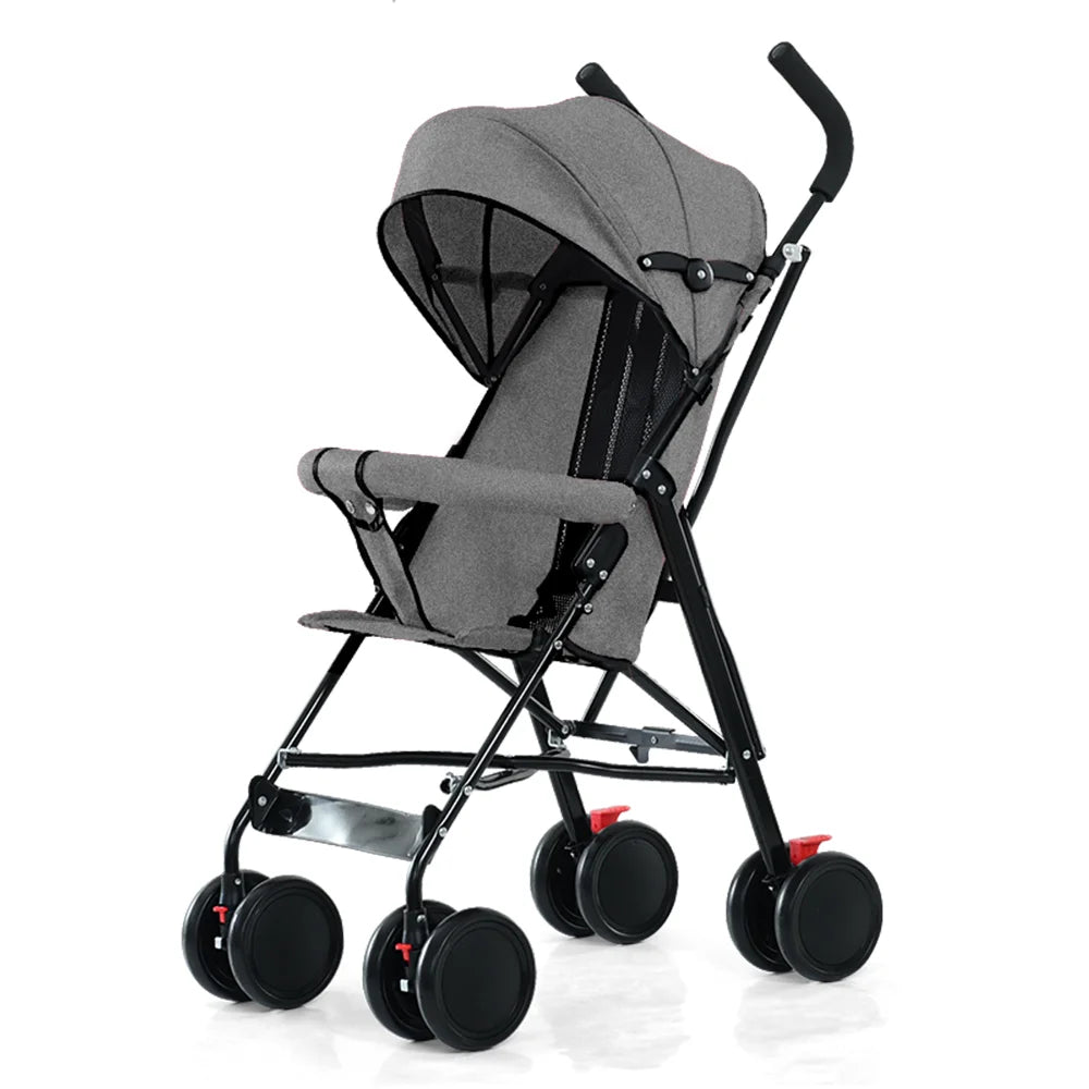 Ultra-Light Travel Stroller For Baby/Kids/Toddler From 0 Months+, Baby Umbrella Stroller | One-Hand Fold, Airplane-Friendly Comp