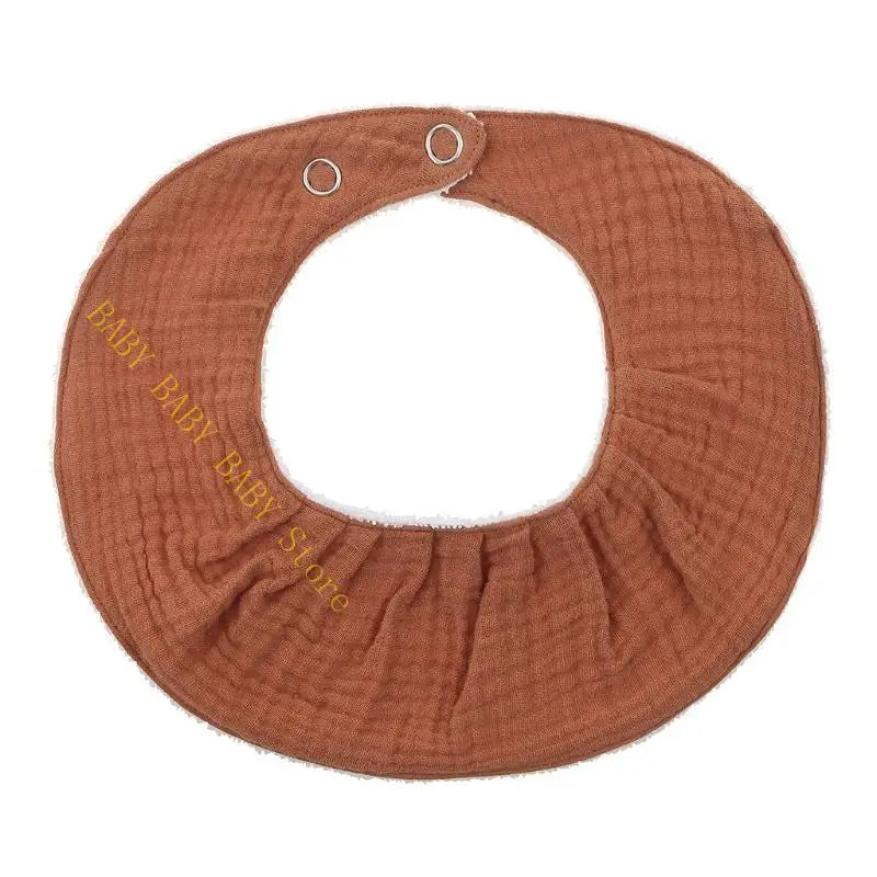 Q81A Newborn Solid Color Cloth Soft Cotton Breathable Spit Towel Bandana Burp Cloth