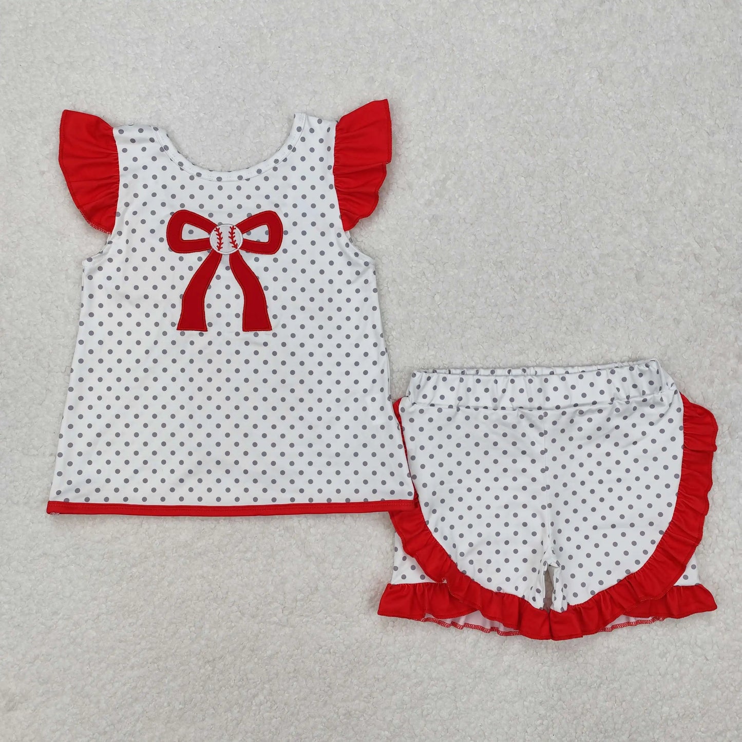 3.6 yan New rts baby girl summer suit wholesale boutique floral leaf bow pattern pink short sleeve shorts pajamas girls set