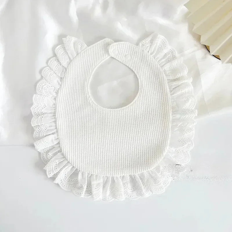 INS-style Cotton Bib for Babies U-shaped Waterproof Drool Cloth Spit-up Cloth Baby Accessories Child Care Drool Towel Baby Stuff