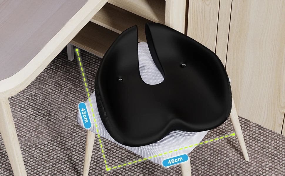 NPET Travel Seat Cushion Memory Foam U-Shaped Pillow for Chair Cushion Pad Car Office Hip Support Massage Orthopedic Pillow