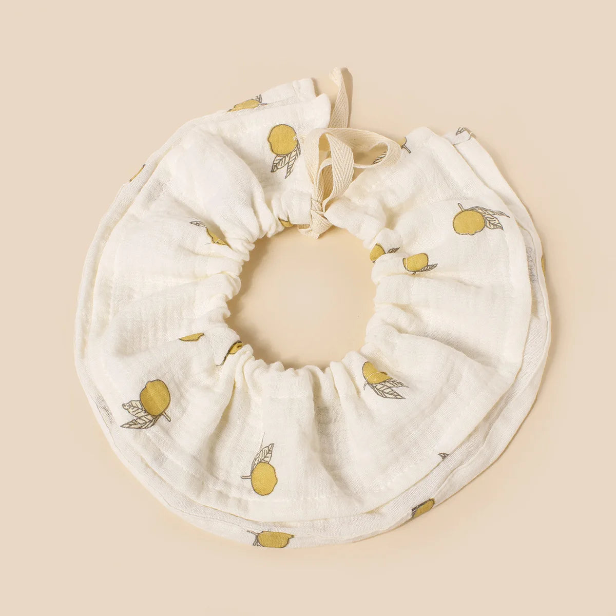 Cotton Gauze Lace Up Baby Bibs New Print Saliva Towel Newborn Burp Cloths Bandana Scarf for Boys Girls Feeding Drool Bib Summer