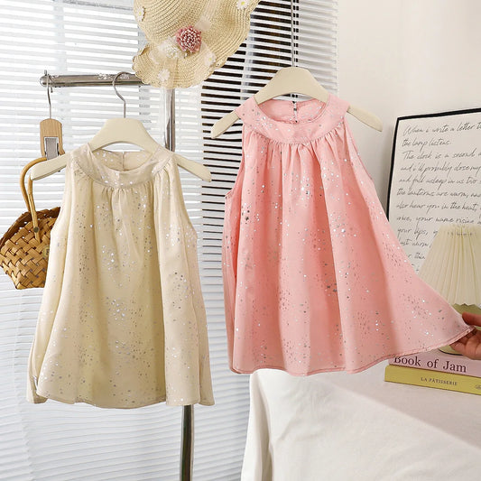 Girls Summer Dress New Arrival Floral Princess Dress with Sleeves Lightweight Breathable Outfit for Toddlers Young Children